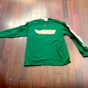 Miami Hurricanes long sleeve Nike tshirt